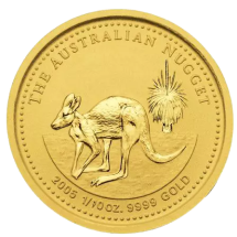 Australijski Kangur 1/20 uncji złota 2005